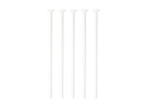 Nedbrytbare pallongpinner 10 Ballongpinner i papir - 40cm