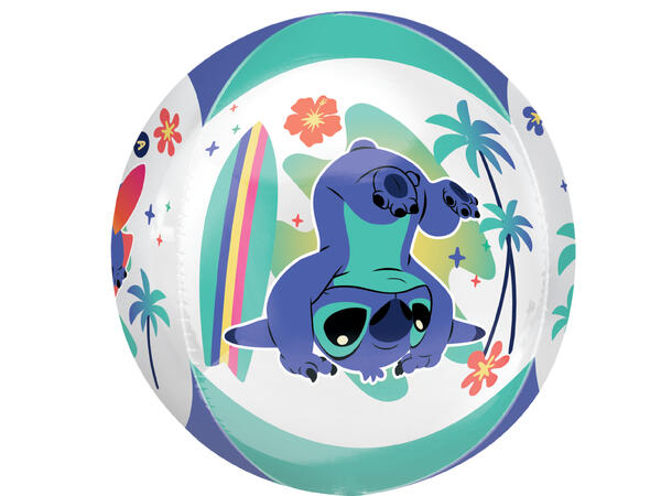 Stitch 1 Ballongball - ORBZ - 38x40cm 