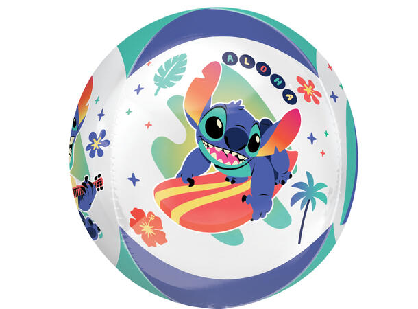 Stitch 1 Ballongball - ORBZ - 38x40cm 