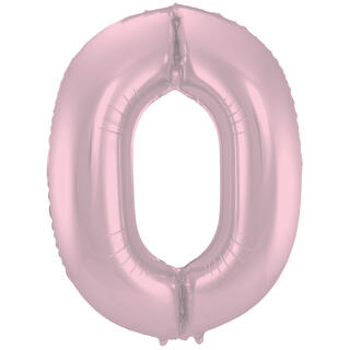 Tallballong - Nummer 0- Pastel Rosa Matt 86cm