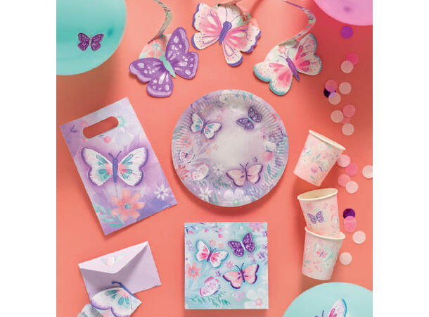 Flutter 6 Hengedekorasjoner - 61cm 