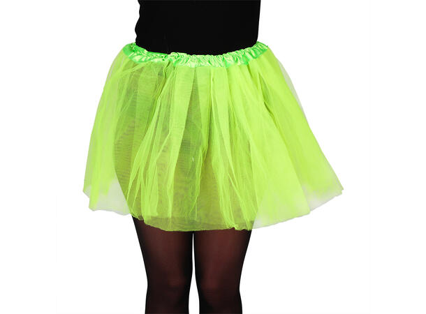Tutu skjørt - Neon Grønn 1 Skjørt til voksen - Onesize