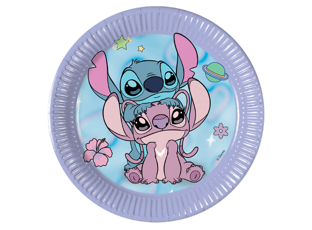 Angel Cute 8 FSC Plastfrie tallerkener i papir-20cm 