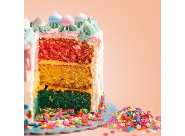 Marengstopper - Lyseblå Spiselig kakepynt - 90gr 