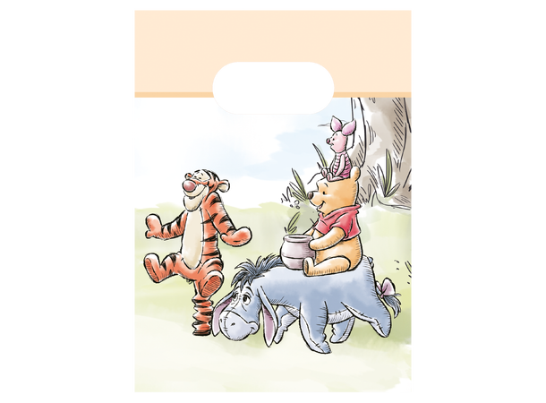 Winnie The Pooh Loves Nature 4 FSC - Papir godteposer 