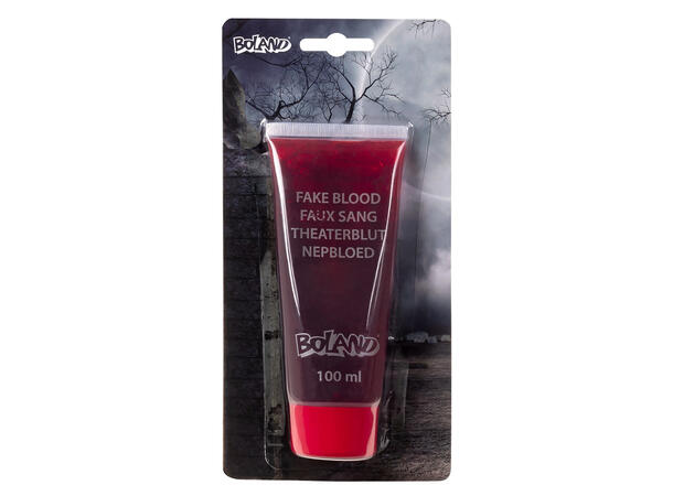Falskt blod i tube 1 Tube falskt blod - 100ml 