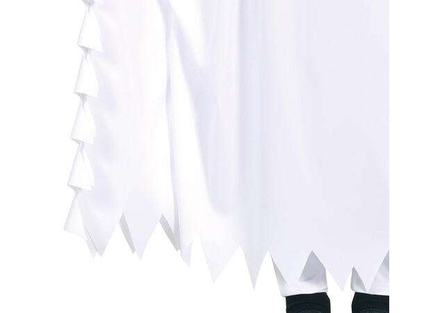 Spøkelse - Hvitt laken - Unisex 1 Kostyme til barn - 7-9 år (133 cm) 