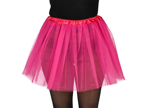Tutu skjørt - Neon Rosa 1 Skjørt til voksen - Onesize