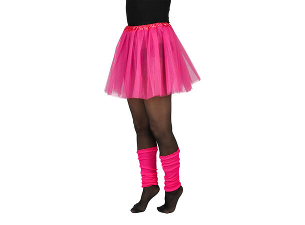 Tutu skjørt - Neon Rosa 1 Skjørt til voksen - Onesize