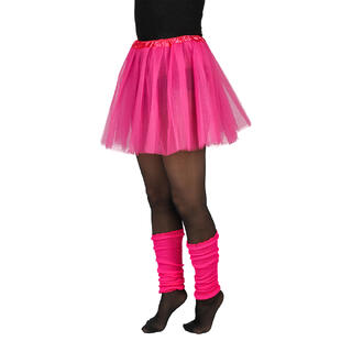 Tutu skjørt - Neon Rosa 1 Skjørt til voksen - Onesize