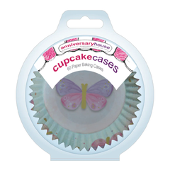Sommerfugl pastel - Cupcakeformer 60 Cupcakeformer - 3,2x5cm
