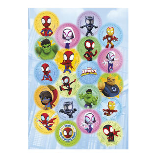 Spidey 1 Ark med spiselig kakedekor - sukkerfri