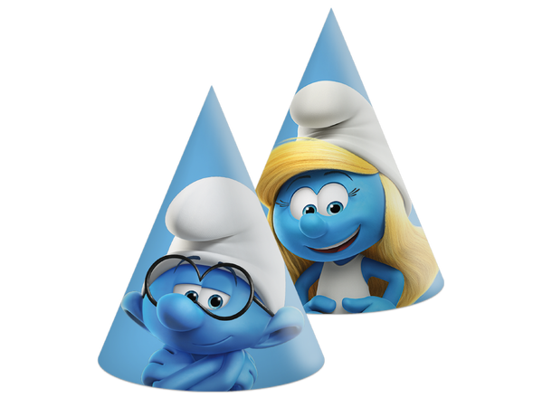 The Smurfs 6 FSC - Papirhatter - 16x12cm 