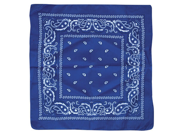 Denim halsskjerf/bandana - Blå 1 Skjerf i polyester 