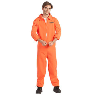 Fangedrakt - Peter - Oransje 1 Herrekostyme - Str S