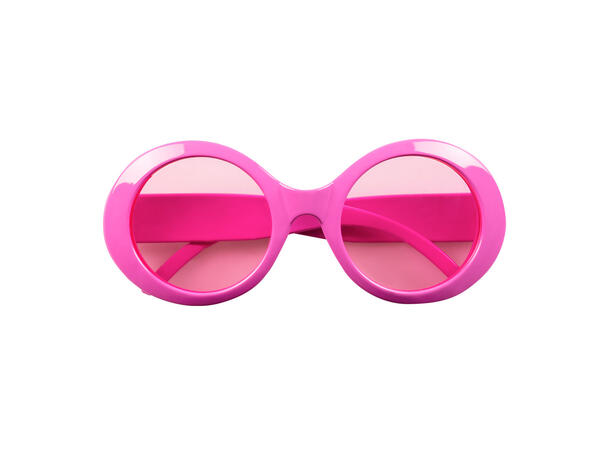 Partybriller - Jackie - Neon Rosa - UV 1 Par briller i plast 