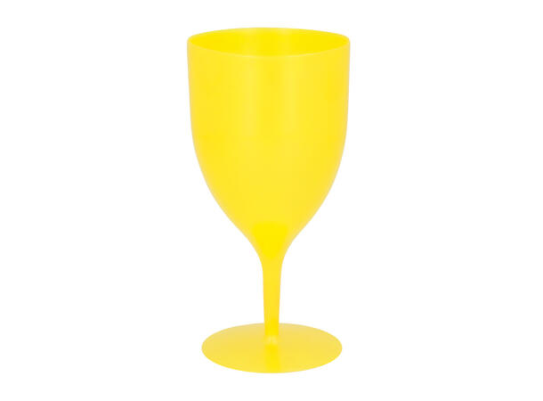 Vinglass i neonfarger - 5 farger ass 10  Vinglass i plast - 3,5dl 