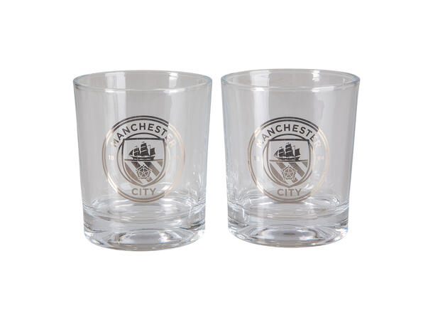 Whiskeyglass - Manchester United 2 Whiskeyglass i glass 