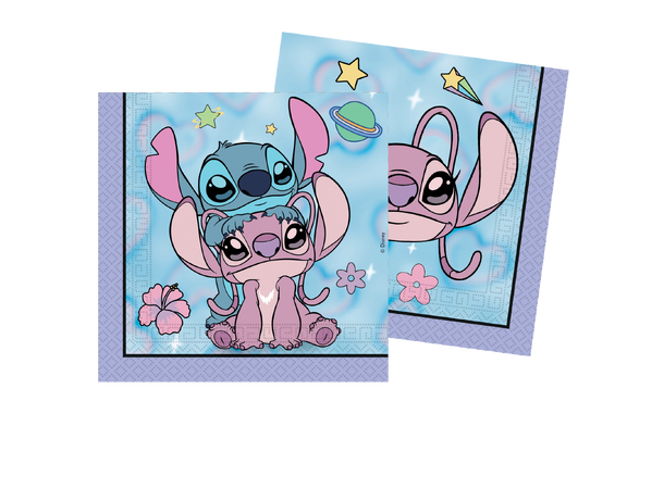 Angel Cute 20 Tolags papirservietter - 33x33cm 