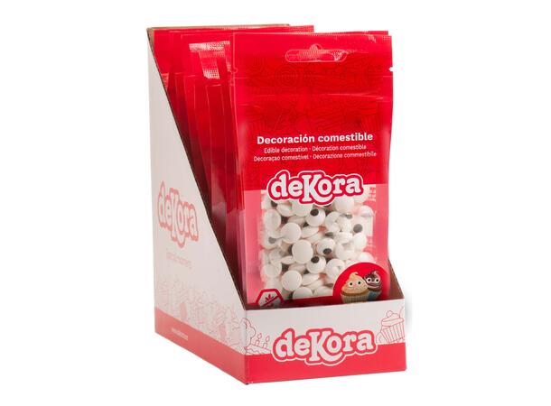 Spiselige øyne til kakepynt 1 Pose med kakepynt - 56g 