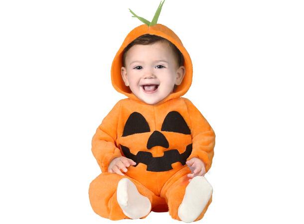 Baby Gresskar - Oransje 1 Babykostyme - Str 2-3 År 