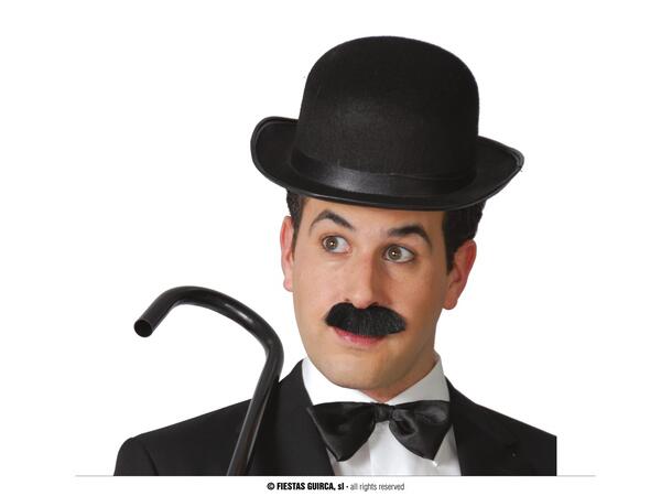 Bowlerhatt - Sort 1 Hatt i filt til mann - Onesize 