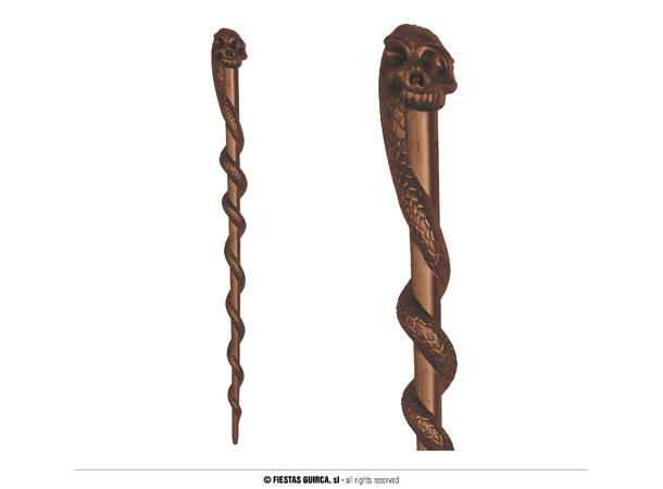 Tryllestav - Slange 1 Tryllestav i plast - 34cm 