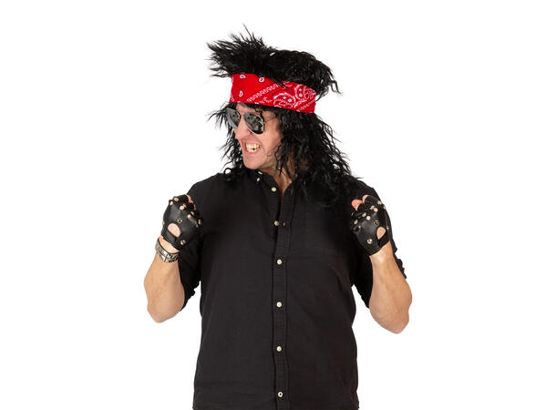 Utkledningssett - Punk Rock Briller, Bandana, hansker og armbånd