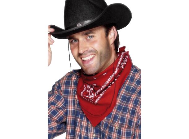 Cowboy bandana - Rød 1 bandana
