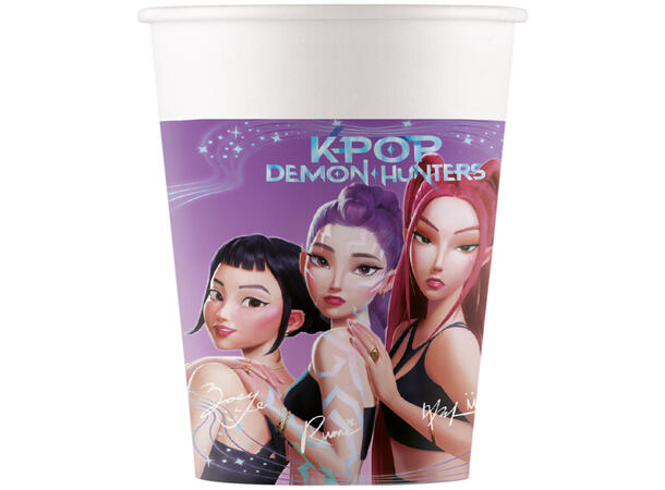 K-Pop Demon Hunters 8 FSC - Papirkopper 200 ml 