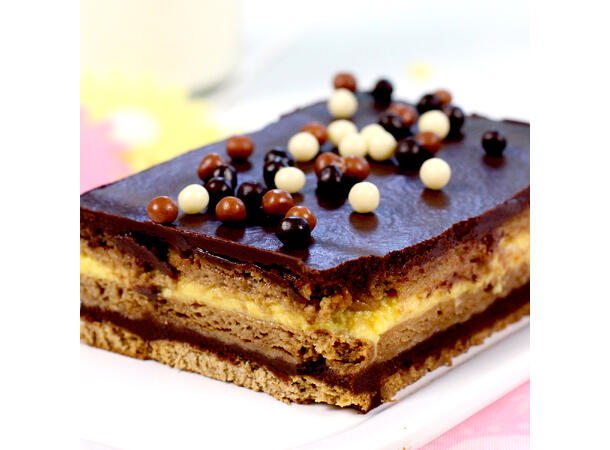 Kakestrøssel - Sjokoladekuler div farger 1 Pose med kakepynt - 70g 