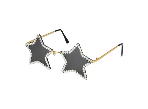 Briller - Stjerne med diamanter 1 Par