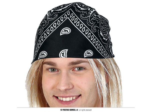 Denim halsskjerf - Sort 1 Halskjerf i polyester 