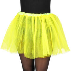 Tutu skjørt - Neon Gul 1 Skjørt til voksen - Onesize