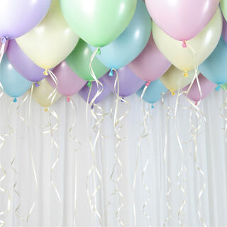 Ballongdekorkit - Pastel 1 Ballongdekorasjon av gummiballonger