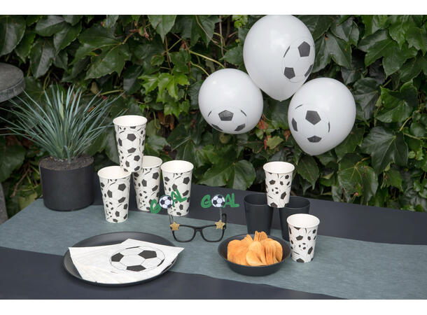 Fotballbriller - GOAL 1 par briller i plast 