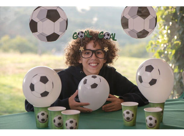 Fotballbriller - GOAL 1 par briller i plast 