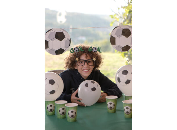 Fotballbriller - GOAL 1 par briller i plast 