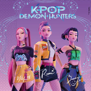 K-Pop Demon Hunters 20 Tolags papirservietter - 33x33cm