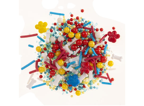 Kakestrøssel - Paw Patrol - 3 varianter 1 Pakke med 3 poser kakepynt - 70g 