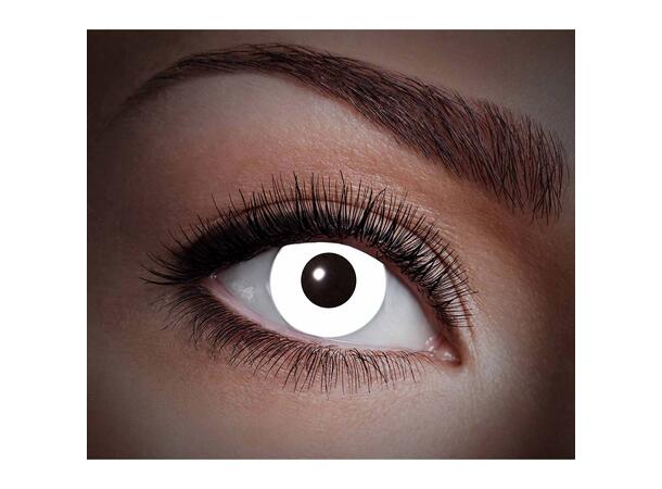 Kontaktlinser - UV-lys hvit 1-måneds kontaktlinser 