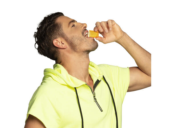 Shotteglass - UV - 3 farger 22 plastikk shotteglass i 3 farger 