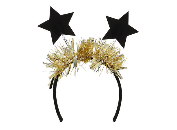 Tiara - Happy New Year - Stjerne 1 Tiara - Onesize 