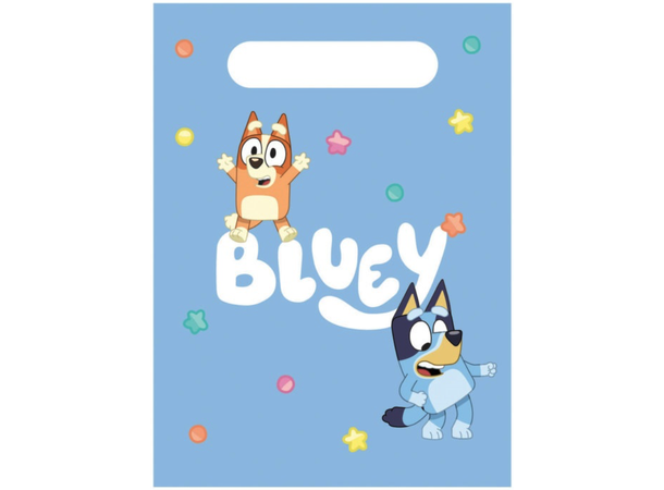 Bluey 8 Godteposer i papir 