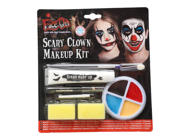Ansiktsmaling Kit Klovn Ansiktsmaling Kit Klovn 