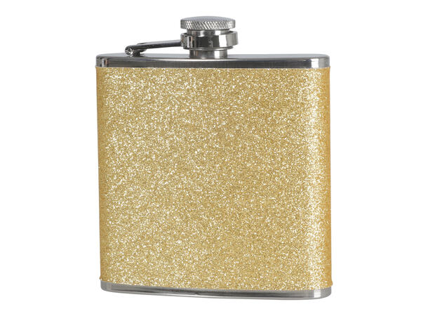 Lommelerke - Glitter Gull 1 Lommelerke i metall - 18cl 