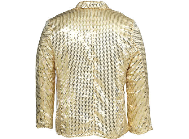 Dressjakke - Gull m/paljetter 1 Jakke til herre - Str 54-56 (XL) 