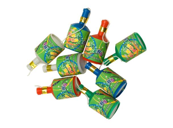 Partypoppers - Assotert 8 Partypoppers 