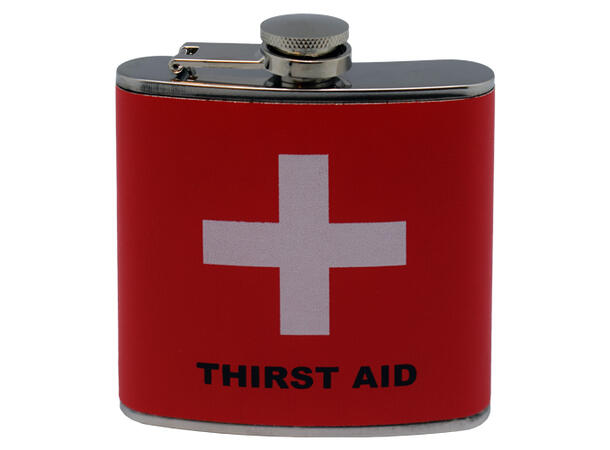 Lommelerke - First Aid 1 Lommelerke i metall - 18cl 