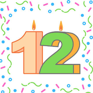 12-årsdag-bursdag-fødselsdag-gebursdag-jubileum-partyland